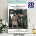 When Life Gives You Tangerines Themed Painting Poster, Warm-toned Vintage Family Drama Scene Poster, Nostalgic Immersive Decor Idea For Living Room_maomaolike.com