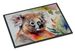 Koala Doormat Front Door Mat Indoor Outdoor Rugs For Entryway, Non Slip Washable Low Pile, 24H X 36W_maomaolike.com