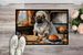 Shar Pei Fall Kitchen Pumpkins Doormat Front Door Mat Indoor Outdoor Rugs For Entryway, Non Slip Washable Low Pile, 24H X 36W_maomaolike.com