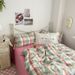 Wholesale INS Korean Retro Plaid Simple Striped Mixed Pure Cotton Four-Piece For Homestay Apartment All-Cotton 4-Piece Set_maomaolike.com