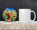 Vizsla In Sunflowers Large Sandstone Coasters Pack Of 4 Absorbent Round Coasters Decor Gifts For Men Or Women, 4 In, Multicolor_maomaolike.com