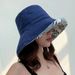 Hot Sale 2023 Women's Bucket hat Panamanian Women Four Seasons Big Brim Double-Sided Fisherman Hat Sun Visor C_maomaolike.com