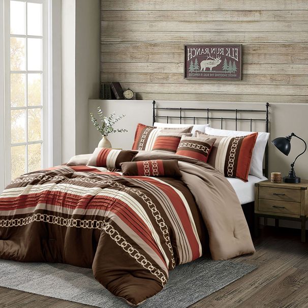 7 Pieces Comforter Set_maomaolike.com