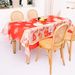 Creative Printing Tablecloth Table Runner Christmas Desktop Decoration Supplies_maomaolike.com