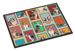 Lots Of Blue Merle Welsh Cardigan Corgi Doormat Front Door Mat Indoor Outdoor Rugs For Entryway, Non Slip Washable Low Pile, 24H X 36W_maomaolike.com