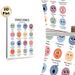 Bilingual Emotions Painting Poster, Soft-hued Cute Illustrated Dual-language Emotion Faces Poster, Helps Learn And Identify Diverse Emotions, Suitable_maomaolike.com