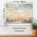 Bible Verse Psalm 118:24 Painting Poster, Soft Watercolor Serene Sunrise Scenery Poster, Inspirational Spiritual Wording Suitable For Home, Living_maomaolike.com
