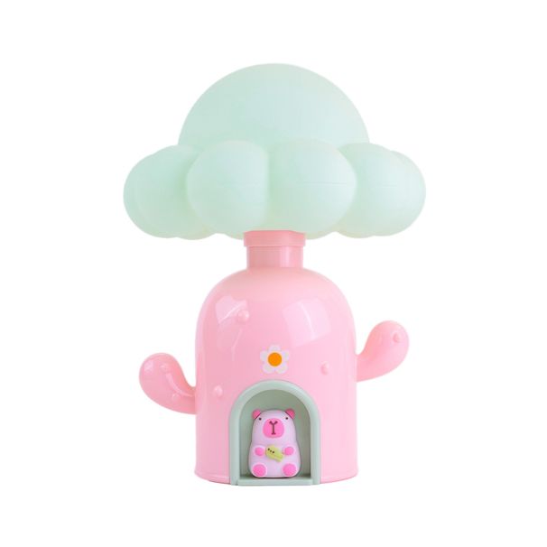 Creative Cute Night Light Decorative Atmosphere Table Cartoon Cactus Series Panda LED Bedside Lamp_maomaolike.com