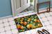 Florida Orange Blossom In Watercolor Doormat Front Door Mat Indoor Outdoor Rugs For Entryway, Non Slip Washable Low Pile, 24H X 36W_maomaolike.com