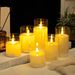 LED Electronic Concert Candlelight Decoration Script Murder Mystery Atmosphere Christmas Night Light Remote Control Candle_maomaolike.com