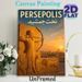 Persepolis Ancient Persian Relief Painting Poster, Vintage Historical Carving Style Poster, Authentic Ancient Art Piece Ideal For Home Study, Cultural_maomaolike.com