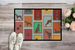 Lots Of Red Doberman Pinscher Doormat Front Door Mat Indoor Outdoor Rugs For Entryway, Non Slip Washable Low Pile, 24H X 36W_maomaolike.com