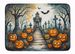 Marigold Spooky Halloween Memory Foam Kitchen Mat Machine Washable Anti-Fatigue Mat Cushion Comfort Bath Mat Or Kitchen Rug_maomaolike.com