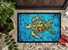 Turtle Drive Doormat Front Door Mat Indoor Outdoor Rugs For Entryway, Non Slip Washable Low Pile, 24H X 36W_maomaolike.com