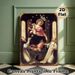 Virgin Mary With Child & Saints Religious Painting Poster, Vintage Classical Sacred Art Poster, Serene Traditional Religious Artwork, Suitable For_maomaolike.com