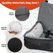 IFurffy Dog Car Seat, Pet Car Seat With Storage Pockets And Clip-On Safety Leash, Washable Coral Fleece Dog Booster Seat For Small Medium Dogs, Small Dog Car Seat For Travel Dog Car Bed (Grey)_maomaolike.com