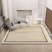 Living Room Rug Large Size Gorgeous Gold Frame Design Bedroom Rug Plush Thickened Machine Washable Thickened Underlay Interior Decorative Rug_maomaolike.com