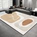 Living Room Rug,Large Rug,Oversized, Gold Leaves Design,Bedroom Rug,Soft And Thick, Machine Washable, Thickened Rug, Bedside Rug,Decorative Indoor Rug_maomaolike.com