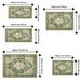 Small, Washable, Non-slip Rugs Suitable For Entryways, Kitchens, Laundry Rooms, Beside The Bed In Bedrooms, And Living Rooms. Machine-washable Rugs._maomaolike.com