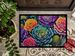 Ornamental Kale In Color Doormat Front Door Mat Indoor Outdoor Rugs For Entryway, Non Slip Washable Low Pile, 24H X 36W_maomaolike.com