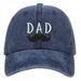 Unisex Washed cotton Embroidery DAD Alphabet baseball hat Father's Day gift hat Hip Hop hat_maomaolike.com