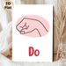 Do Gesture Fist Themed Painting Poster, Minimalist Line Art Pink Fist Poster, Playful Expressive Design, Suitable For Home Office And Living Room_maomaolike.com