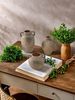 1pc Vintage Style Brown Ceramic Vase With Handle Can Hold Water, Flower Arrangement Vase Multi-scene Ornament Decoration Vase_maomaolike.com