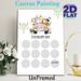 Safari Animal Reward Chart Painting Poster, Watercolor Cute Cartoon Safari Animals In Off-road Vehicle Poster, Motivational Design For Tracking_maomaolike.com