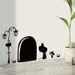 Chuanhao Cute Little Mouse Door Hole Wall Room Corridor Skirting Line Decoration Self-Adhesive Sticker_maomaolike.com