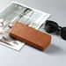 Unisex Retro sunglasses box Men's PU leather glasses box Large women's sunglasses box_maomaolike.com