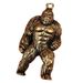 Brass Gorilla Sun Keychain Pendant Men And Women Bag Accessories Da Sheng Wukong Metal Crafts_maomaolike.com
