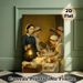 Vintage Nursing Scene Painting Poster, Warm-toned Realistic Historical Poster, Graceful Depiction Of Nurses Arranging Medical Supplies Suitable For_maomaolike.com