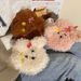 Cute Puppy Bottle Refillable Washable Plush Water Bag Heating Bed, Hot Compress, Stomach, Warm Feet For Women_maomaolike.com