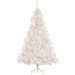 6 Ft Tall Prelit Christmas Tree Douglas Fir Artificial Christmas Tree With Realistic Branches, 250 Warm White LED Lights And 1000 Tips, White_maomaolike.com