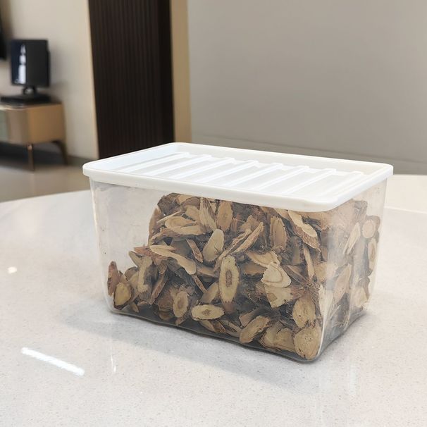 Kitchen Rack With Lid, Storage Box For Chinese Herbal Medicine, Peanuts, Goji Berries, Green Beans, Transparent Box,_maomaolike.com