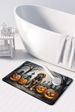Bloodhound Spooky Halloween Memory Foam Kitchen Mat Machine Washable Anti-Fatigue Mat Cushion Comfort Bath Mat Or Kitchen Rug_maomaolike.com