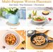 8" Trivets for Hot Dishes, Hot pots and Pans, Pot Holders for Kitchen, Hot Plate Mats for Table, Kitchen Decor for Counter_maomaolike.com