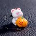 Halloween Cute Bat Ghost Bear And A Group Of Little Coal Ball Elves Miniature Desktop Ornaments_maomaolike.com