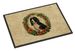 Welsh Springer Spaniel Christmas Flowers Doormat Front Door Mat Indoor Outdoor Rugs For Entryway, Non Slip Washable Low Pile, 24H X 36W_maomaolike.com