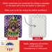 Leonberger King Of Mardi Gras Porcelain Ornament Christmas Tree Hanging Decorations For Home Christmas Holiday, Rectangle, Gift, Multicolor_maomaolike.com