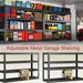 Storage Shelving Unit, 5-Tier Heavy Duty Garage Shelving, Black, 68"W X 20"D X 84" H_maomaolike.com
