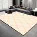 Living Room Rug,Large Rug,Oversized, Gold Leaves Design,Bedroom Rug,Soft And Thick, Machine Washable, Thickened Rug, Bedside Rug,Decorative Indoor Rug_maomaolike.com