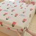 Ins Style Thickened Dotted Fleece Sheet Single Piece Bed Full Wrap Protector Home Bedroom Mattress Cover Dirt-Proof_maomaolike.com