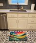 Buttercups In Color Memory Foam Kitchen Mat Machine Washable Anti-Fatigue Mat Cushion Comfort Bath Mat Or Kitchen Rug_maomaolike.com
