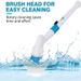 Electric Cleaning Brush, Multi-functional, Automatic Rotating, Telescopic, Wireless Charging, Long-handled, Stiff-bristled Floor Cleaning Tool Brush._maomaolike.com