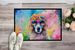 Poodle Hippie Dawg Doormat Front Door Mat Indoor Outdoor Rugs For Entryway, Non Slip Washable Low Pile, 24H X 36W_maomaolike.com