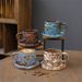 Retro Ceramic Cup Cross-border Mug Japanese Style Simple Afternoon Tea Cup Creative Stoneware Coffee Cup And Saucer Set_maomaolike.com