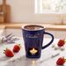 Chocolate Hotpot Cup Ceramic Dessert Pot Christmas Family Anniversary Birthday Gift_maomaolike.com