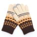 Autumn And Winter Adult Warm Gloves Women's Jacquard Knitted Touchscreen Yarn And Velvet Anti Cold Finger Gloves_maomaolike.com