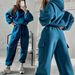Women's Clothing autumn and winter women's clothing new fashion sports leisure sweater suit_maomaolike.com